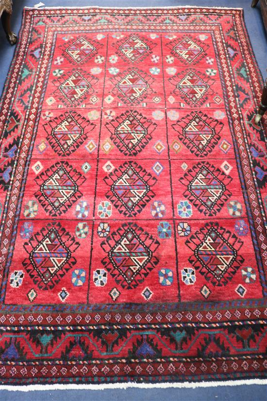 A Goochan rug, 225cm x 148cm